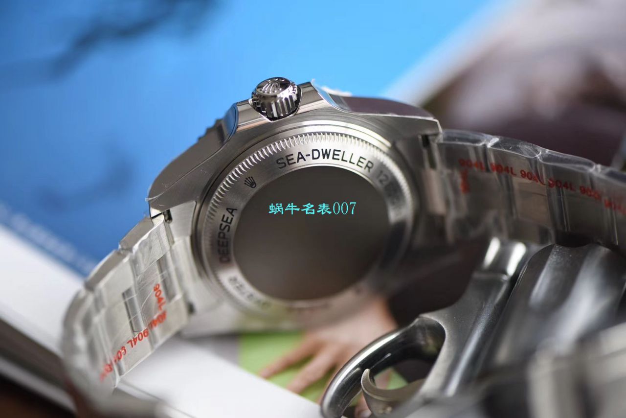 【视频评测超级神器】N厂复刻最新904L复刻高仿超级渐变蓝鬼王～劳力士m126660-0002手表 / R500