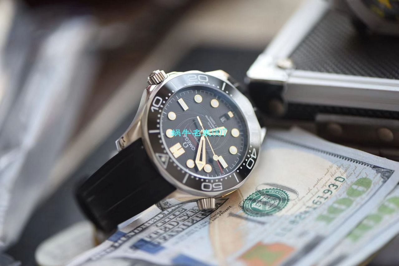 【VS厂007复刻手表】Omega欧米茄海马300米顶级复刻高仿潜水表詹姆斯·邦德限量版210.22.42.20.01.004 / M619