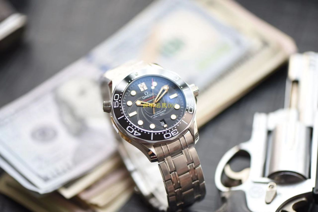【VS厂最新詹姆斯邦德007限量版《女王密使》钢带款】欧米茄海马系列210.22.42.20.01.004腕表 / M637