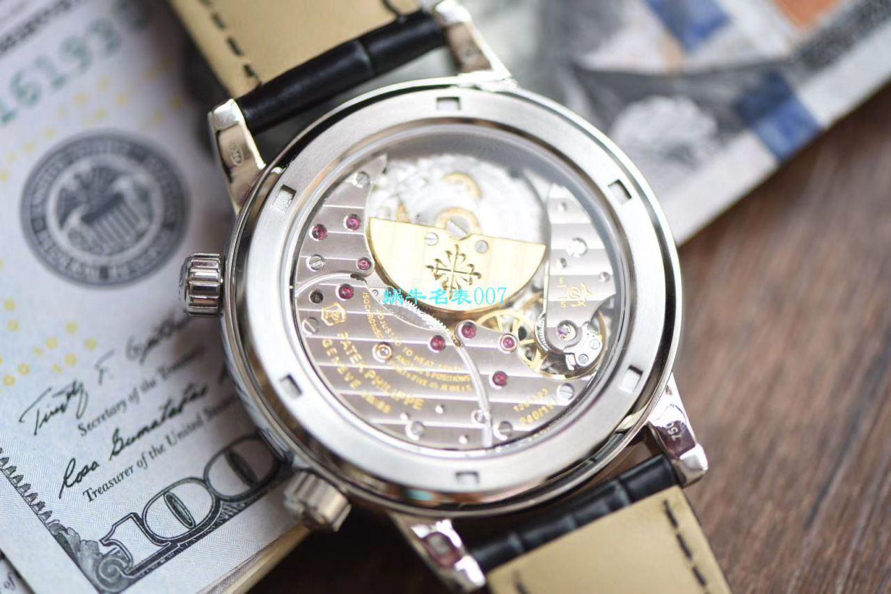 【台湾厂PATEK PHILIPPE 璀璨星空升级版～】百达翡丽超级复刻高仿复杂功能计时系列6104R腕表 / BD251