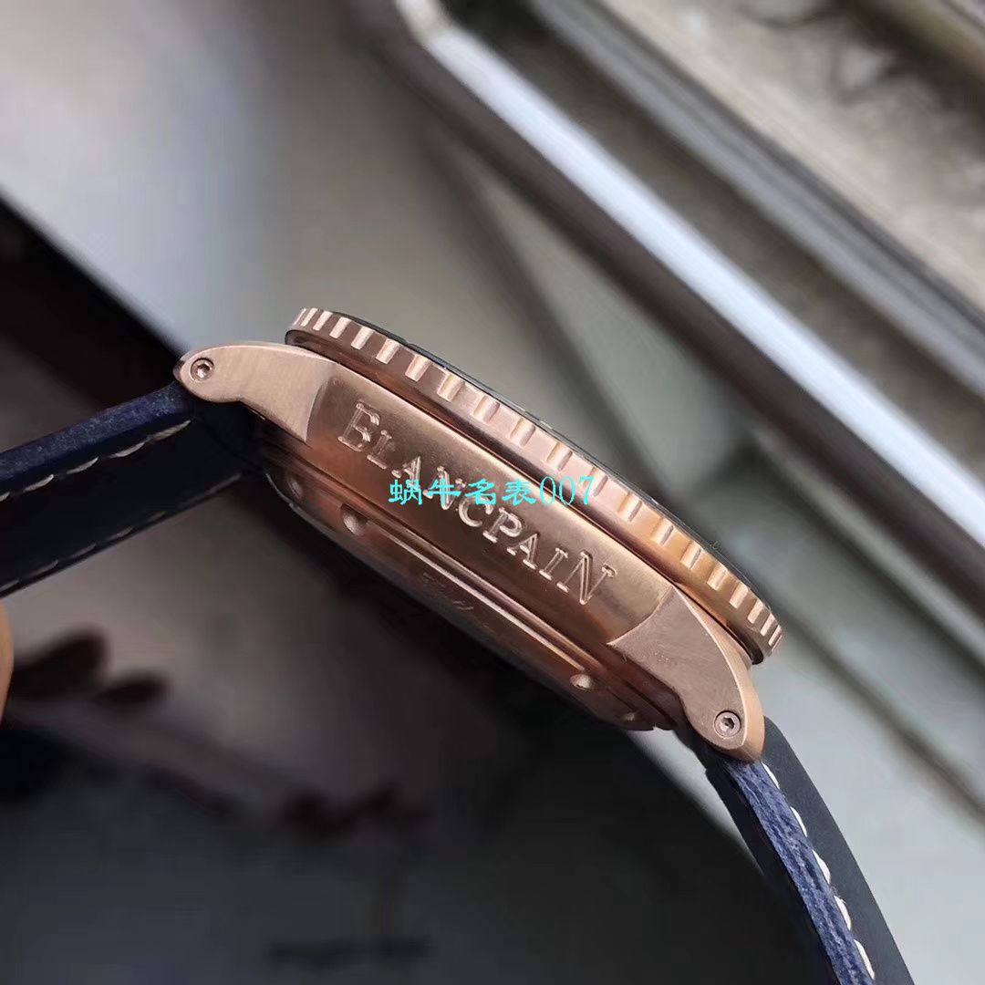 【ZF厂Blancpain超A复刻高仿手表】宝珀五十噚系列5015-3603C-63B腕表 / BP066