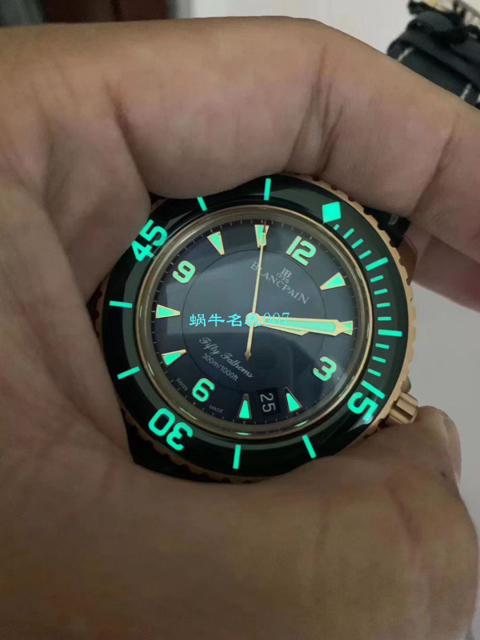 【ZF厂Blancpain超A复刻高仿手表】宝珀五十噚系列5015-3603C-63B腕表 / BP066