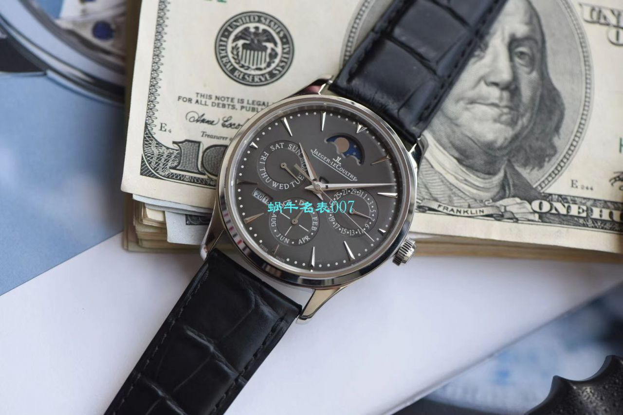 V9厂积家大师万年历复刻高仿手表自动机械表型号：白面130842J，黑面1308470，金面1302520，灰面130354J / JJ166