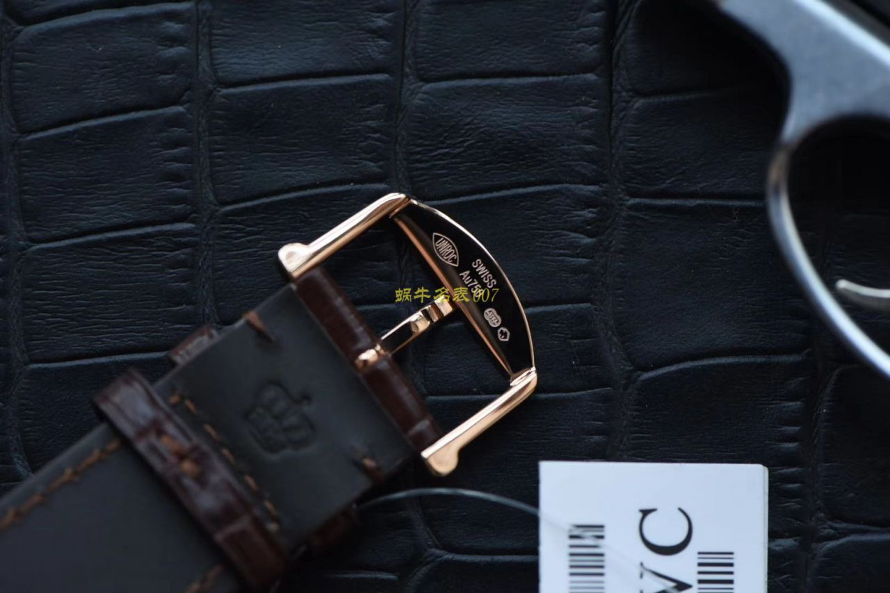 【视频评测V7厂官网莫桑石钻版本】一比一复刻高仿万国柏涛菲诺系列 IW356516 自动机械男表 / WG510