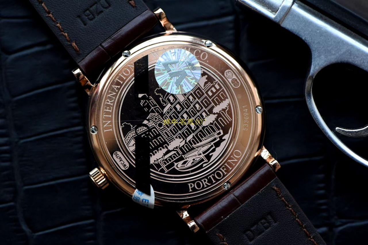 【视频评测V7厂官网莫桑石钻版本】一比一复刻高仿万国柏涛菲诺系列 IW356516 自动机械男表 / WG510