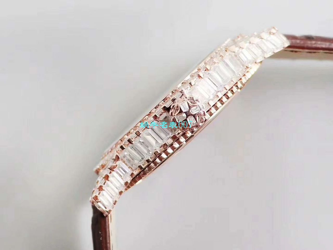 【DM厂又一奢华精品镶嵌308颗奢华方钻】江诗丹顿传袭高仿TRADITIONNELLE系列82760/000G-9852男士腕表 / JS210