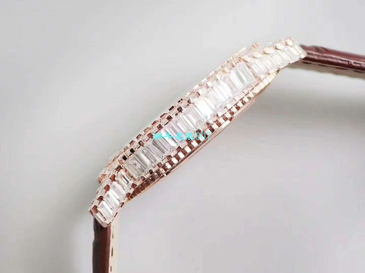 【DM厂又一奢华精品镶嵌308颗奢华方钻】江诗丹顿传袭高仿TRADITIONNELLE系列82760/000G-9852男士腕表 / JS210