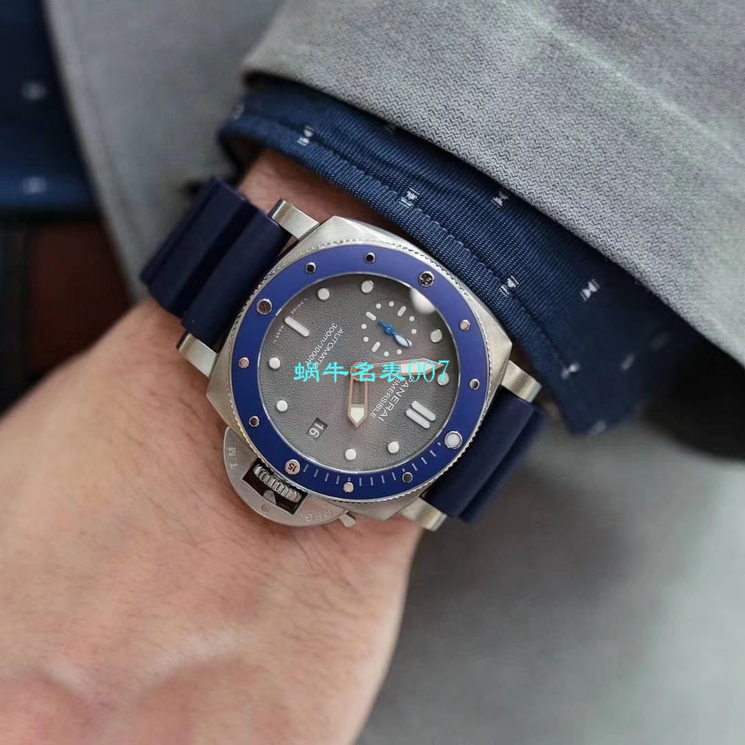 VS厂顶级复刻表 SIHH2019蓝主角高仿PAM959沛纳海SUBMERSIBLE 潜行系列PAM00959腕表 / VSPAM959