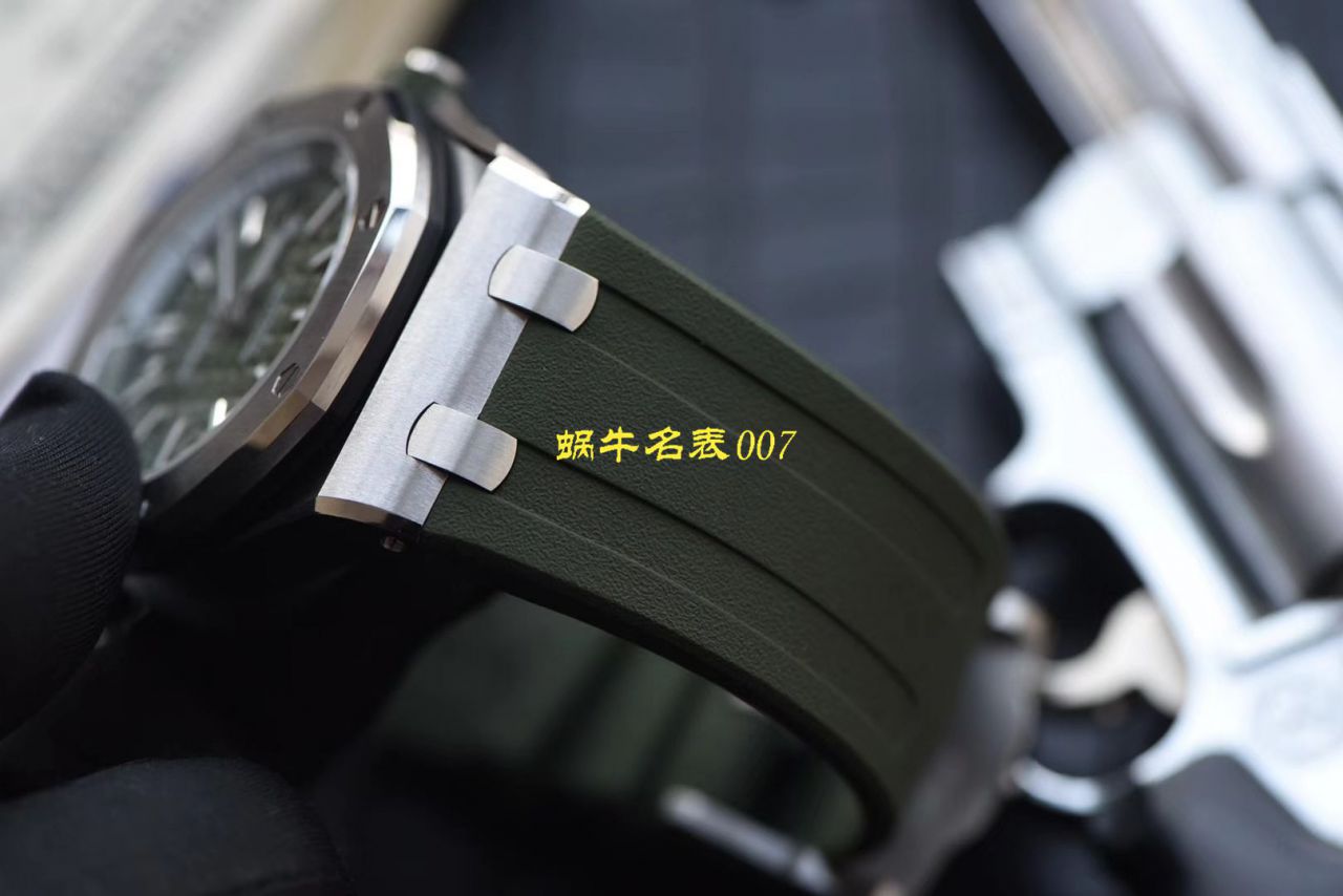 【JF厂15710ST＂军绿＂系列】爱彼皇家橡树离岸型复刻高仿15710ST.OO.A052CA.01腕表 / AP181