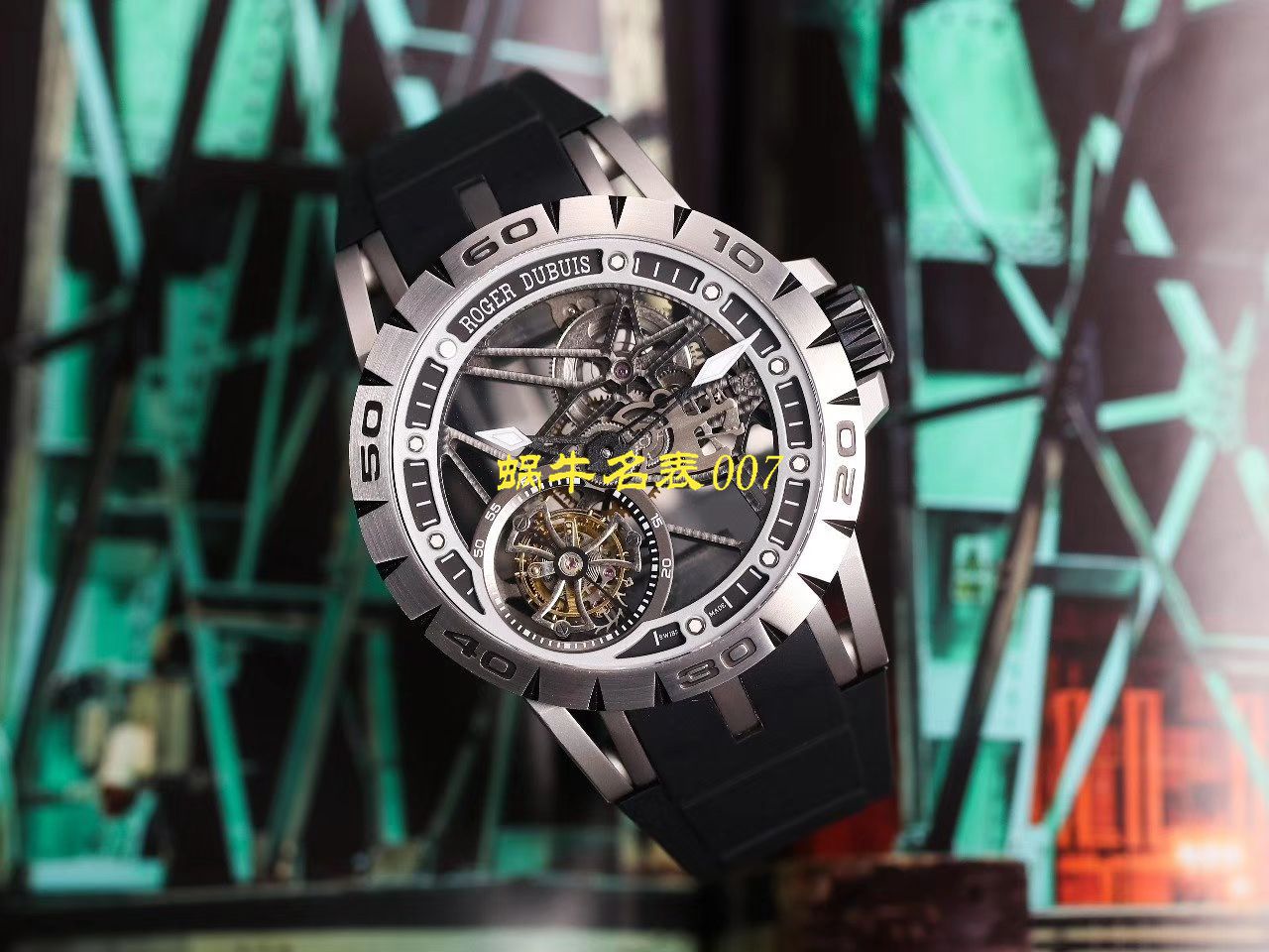 JB厂罗杰杜彼Excalibur Spidr（王者系列）顶级复刻高仿RDDBEX0545，RDDBEX0546，RDDBEX0479陀飞轮腕表 / LJ057