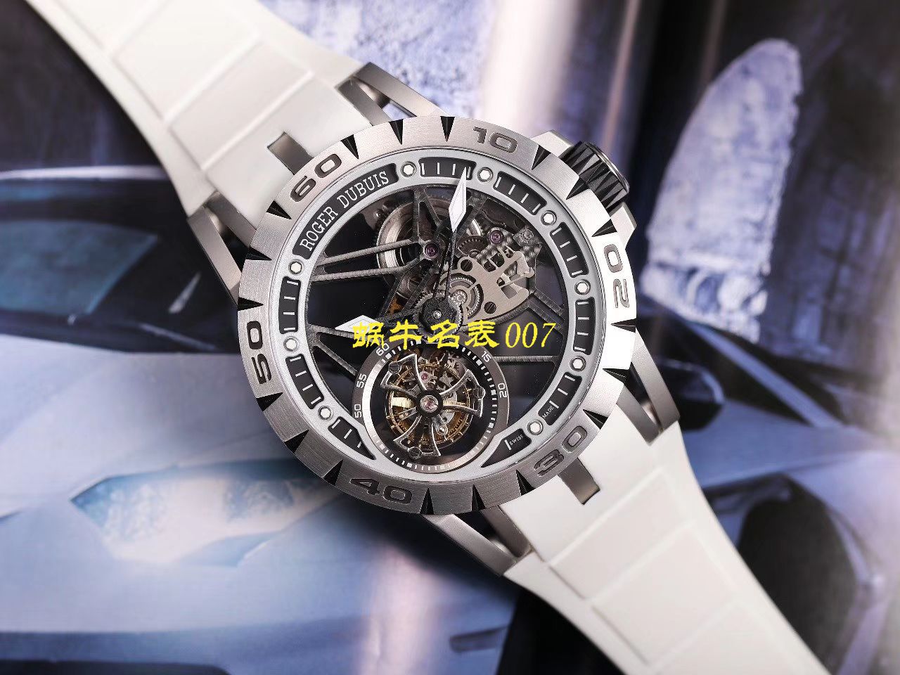 JB厂罗杰杜彼Excalibur Spidr（王者系列）顶级复刻高仿RDDBEX0545，RDDBEX0546，RDDBEX0479陀飞轮腕表 / LJ057