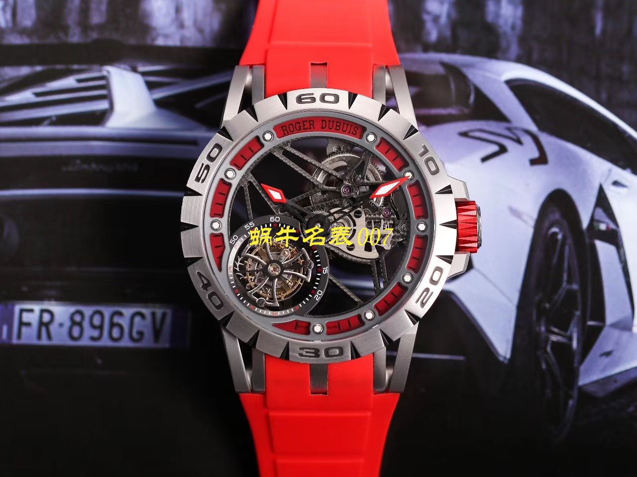 JB厂罗杰杜彼Excalibur Spidr（王者系列）顶级复刻高仿RDDBEX0545，RDDBEX0546，RDDBEX0479陀飞轮腕表 / LJ057