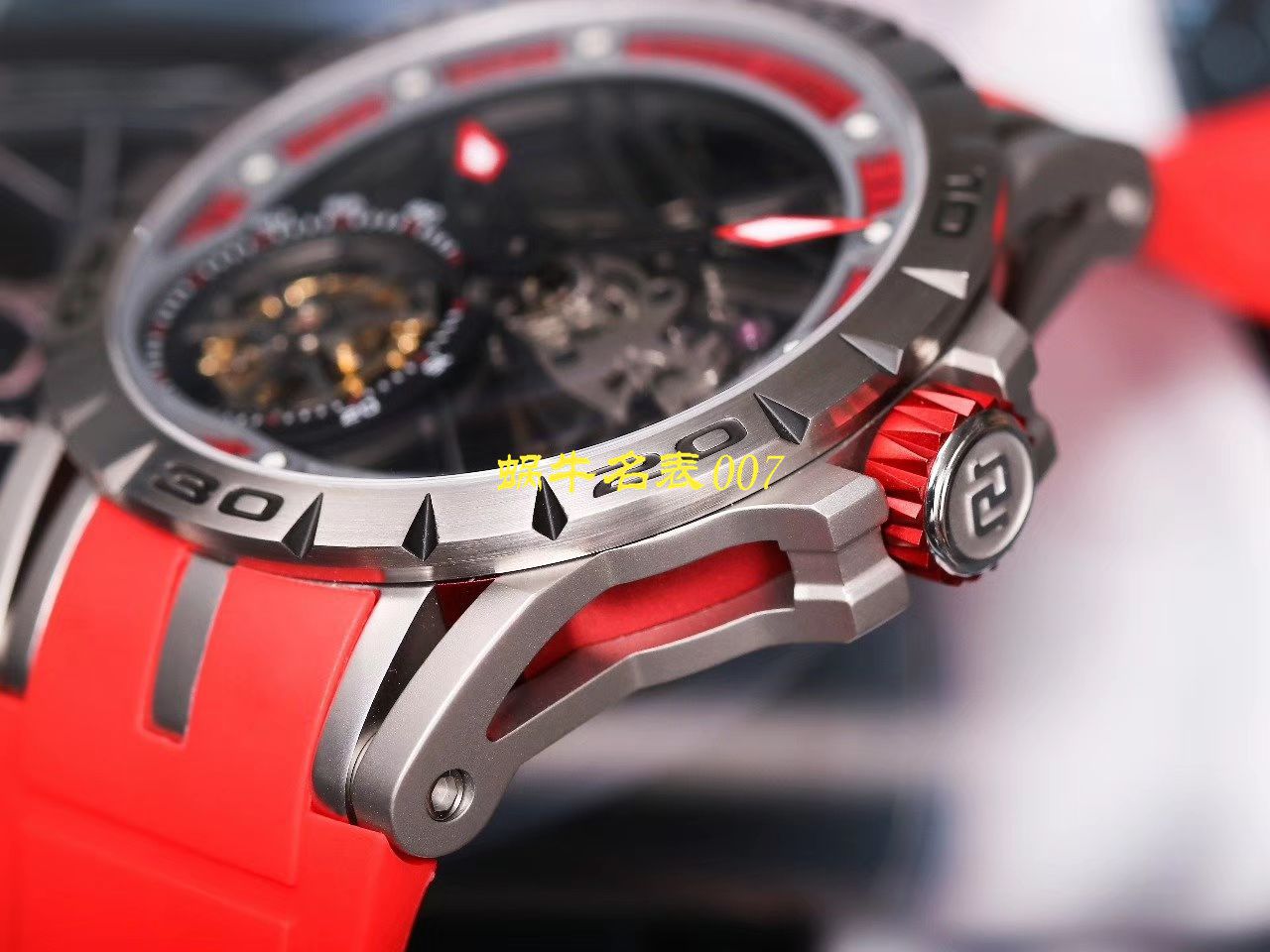 JB厂罗杰杜彼Excalibur Spidr（王者系列）顶级复刻高仿RDDBEX0545，RDDBEX0546，RDDBEX0479陀飞轮腕表 / LJ057