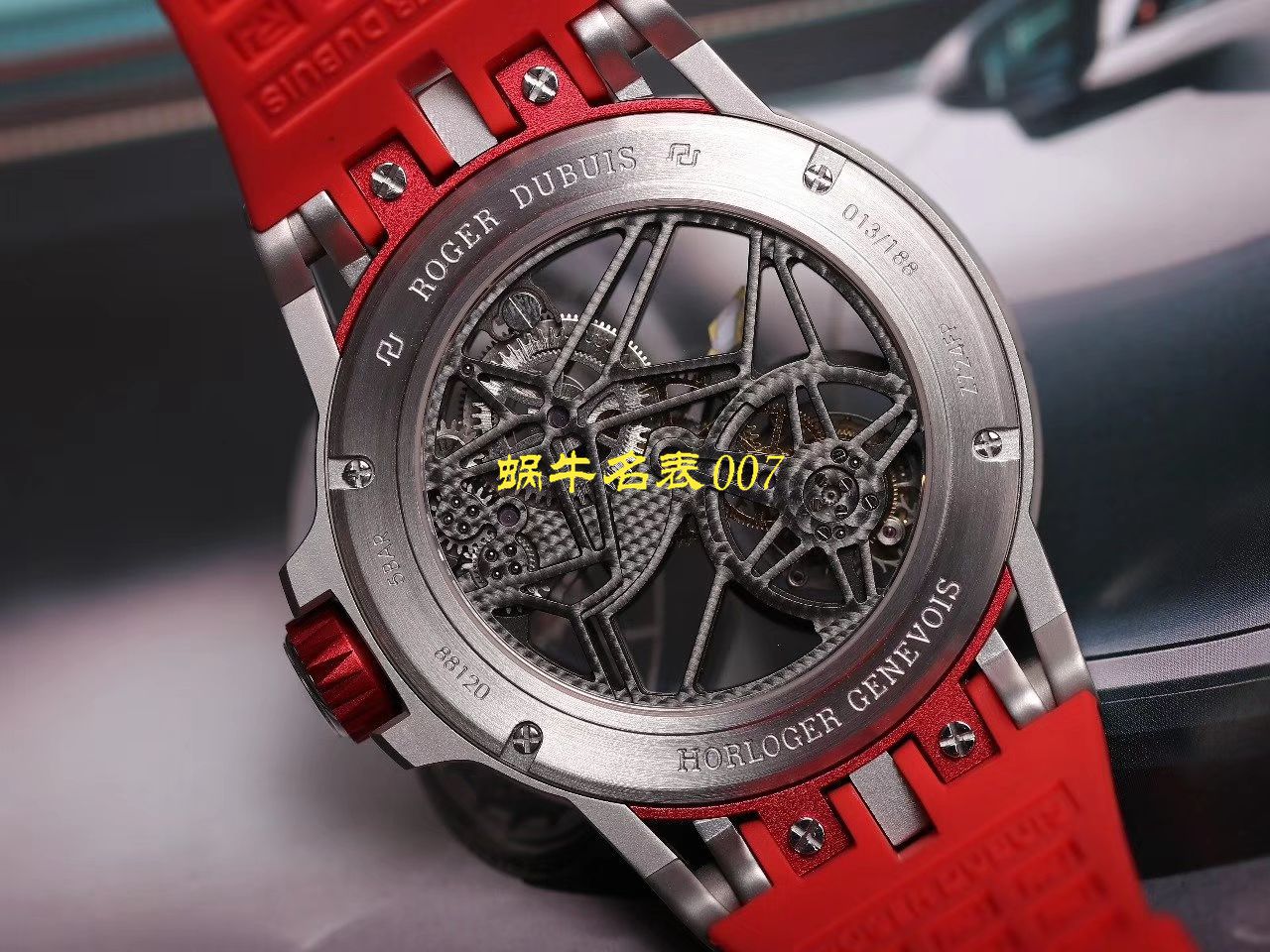 JB厂罗杰杜彼Excalibur Spidr（王者系列）顶级复刻高仿RDDBEX0545，RDDBEX0546，RDDBEX0479陀飞轮腕表 / LJ057