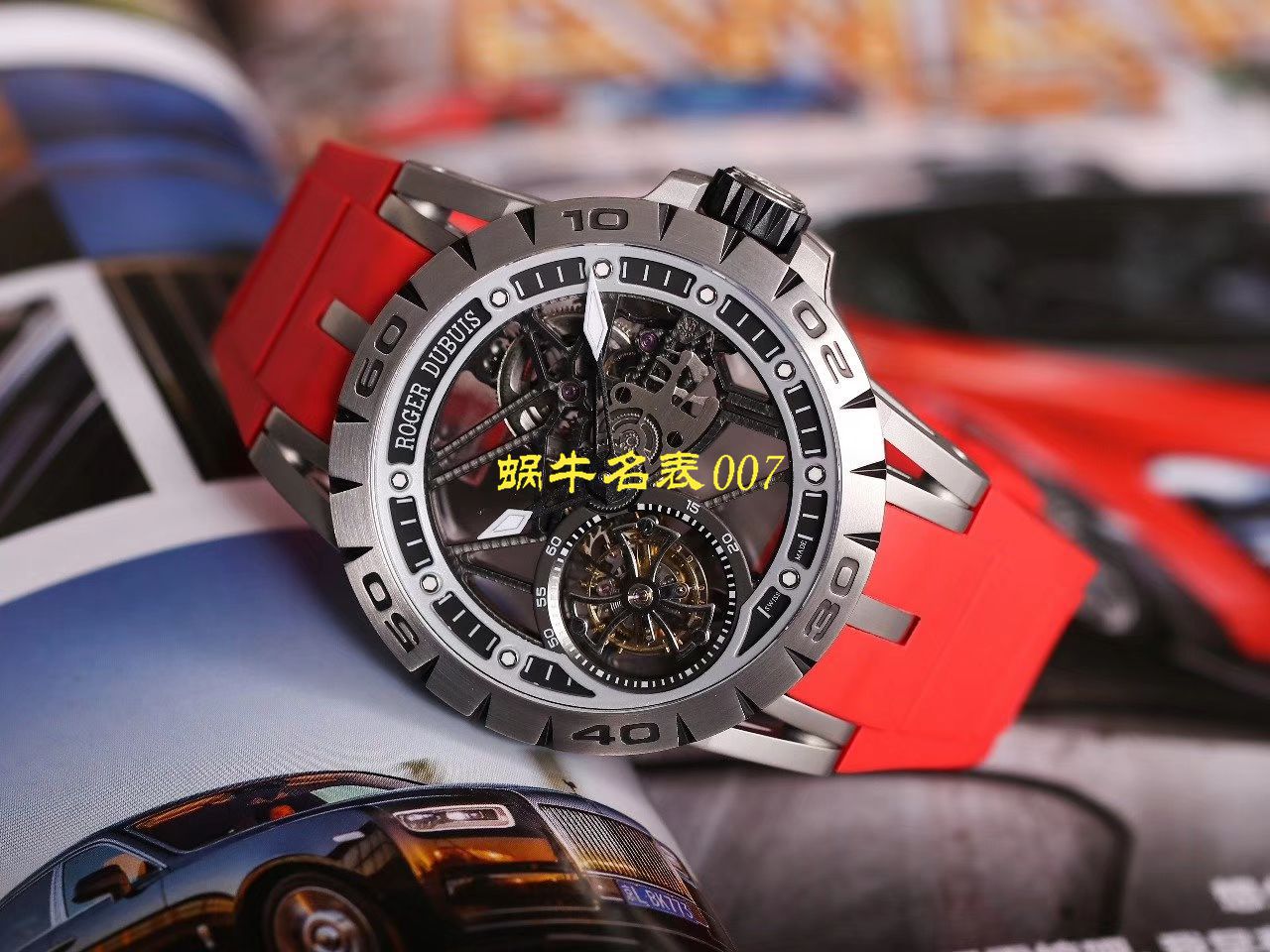 JB厂罗杰杜彼Excalibur Spidr（王者系列）顶级复刻高仿RDDBEX0545，RDDBEX0546，RDDBEX0479陀飞轮腕表 / LJ057