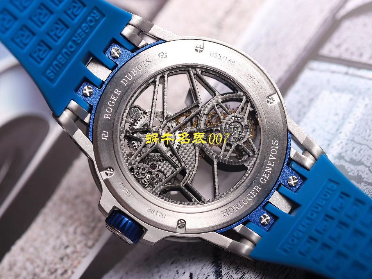JB厂罗杰杜彼Excalibur Spidr（王者系列）顶级复刻高仿RDDBEX0545，RDDBEX0546，RDDBEX0479陀飞轮腕表 / LJ057