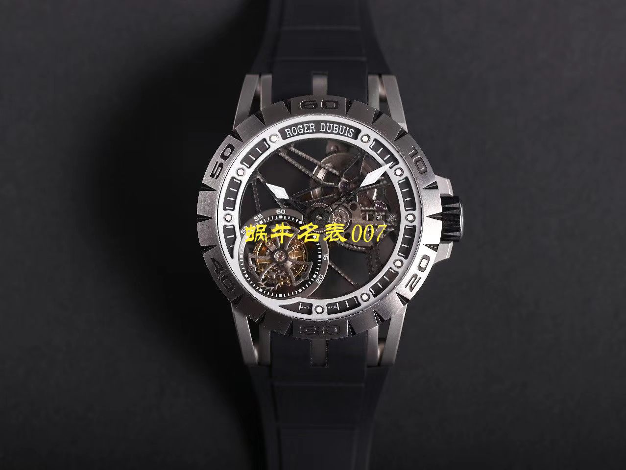 JB厂罗杰杜彼Excalibur Spidr（王者系列）顶级复刻高仿RDDBEX0545，RDDBEX0546，RDDBEX0479陀飞轮腕表 / LJ057
