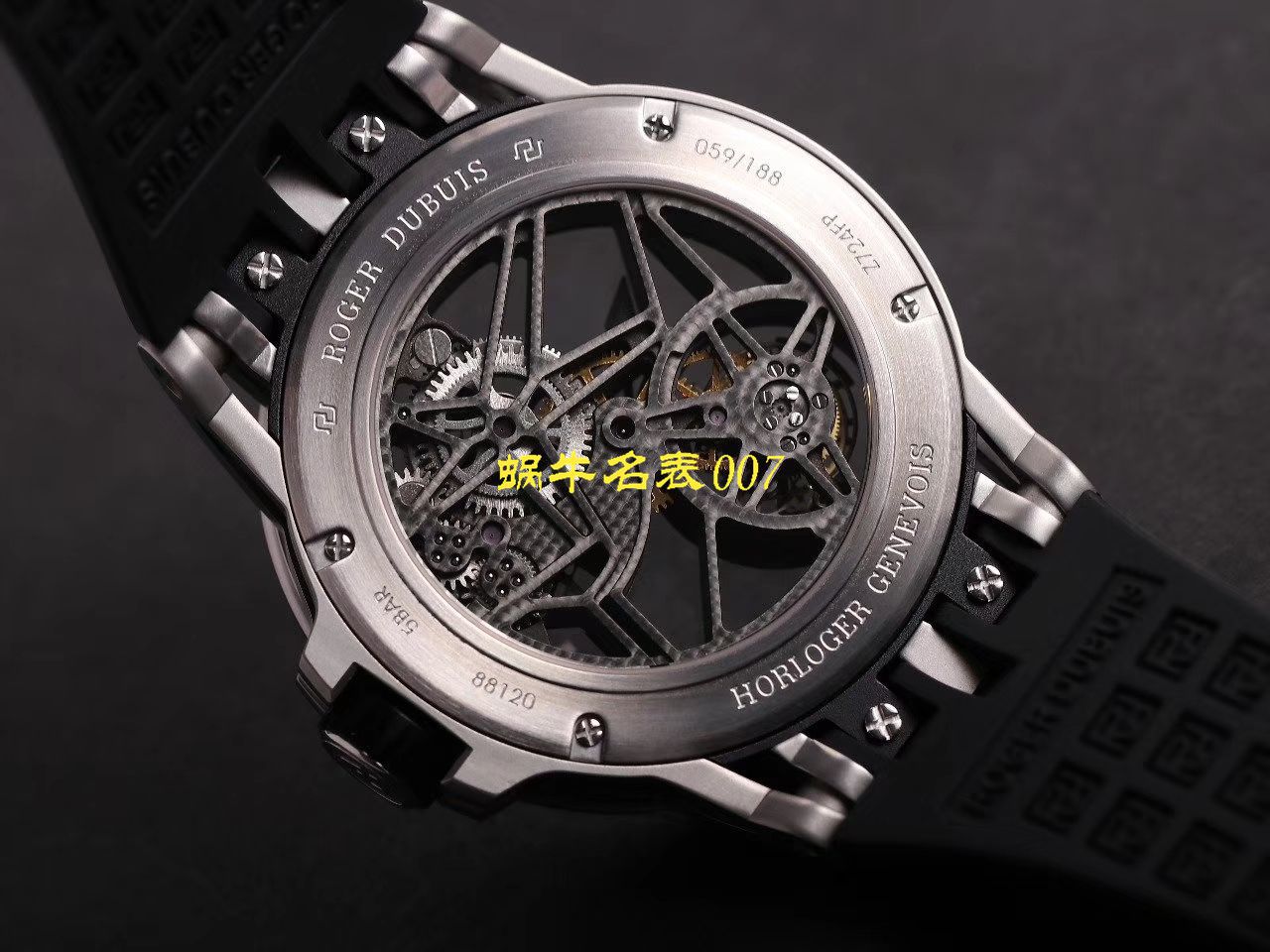 JB厂罗杰杜彼Excalibur Spidr（王者系列）顶级复刻高仿RDDBEX0545，RDDBEX0546，RDDBEX0479陀飞轮腕表 / LJ057