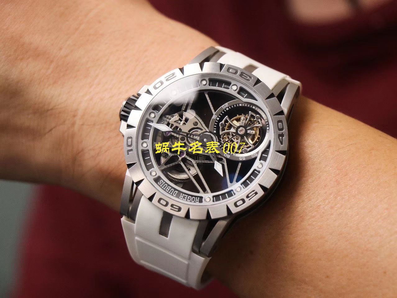 JB厂罗杰杜彼Excalibur Spidr（王者系列）顶级复刻高仿RDDBEX0545，RDDBEX0546，RDDBEX0479陀飞轮腕表 / LJ057