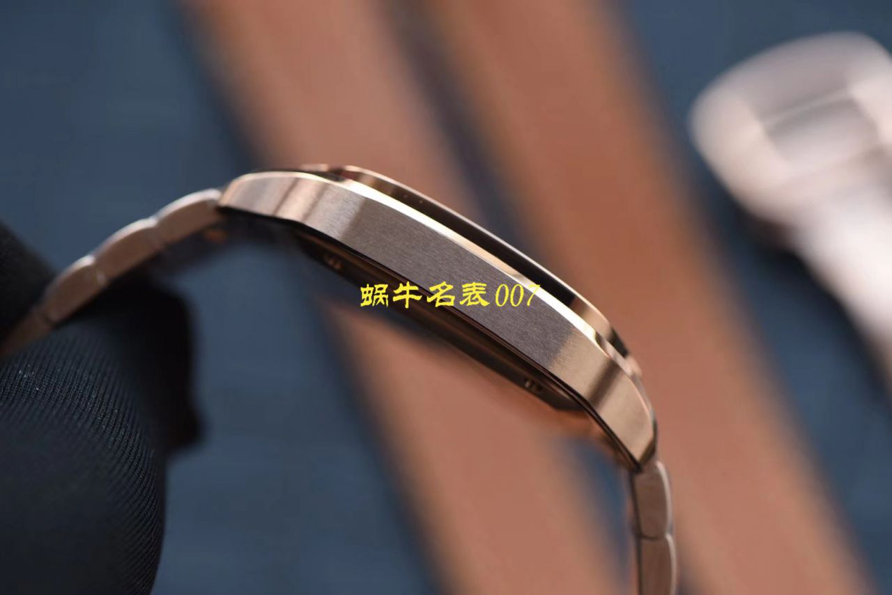 HBBV6厂新款一比一复刻高仿卡地亚山度士女装表圈镶WJSA0010,WJSA0007中号女表 / K237