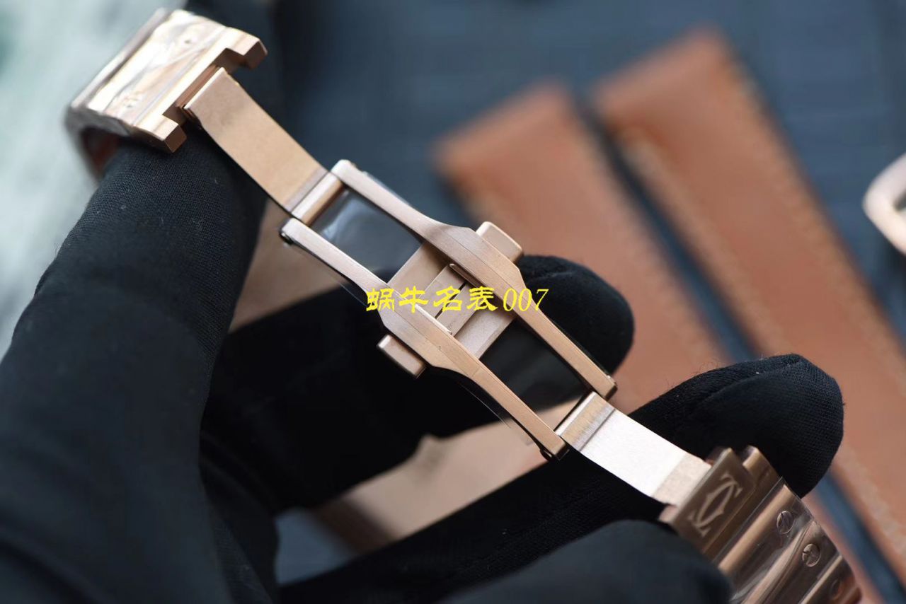 HBBV6厂新款一比一复刻高仿卡地亚山度士女装表圈镶WJSA0010,WJSA0007中号女表 / K237