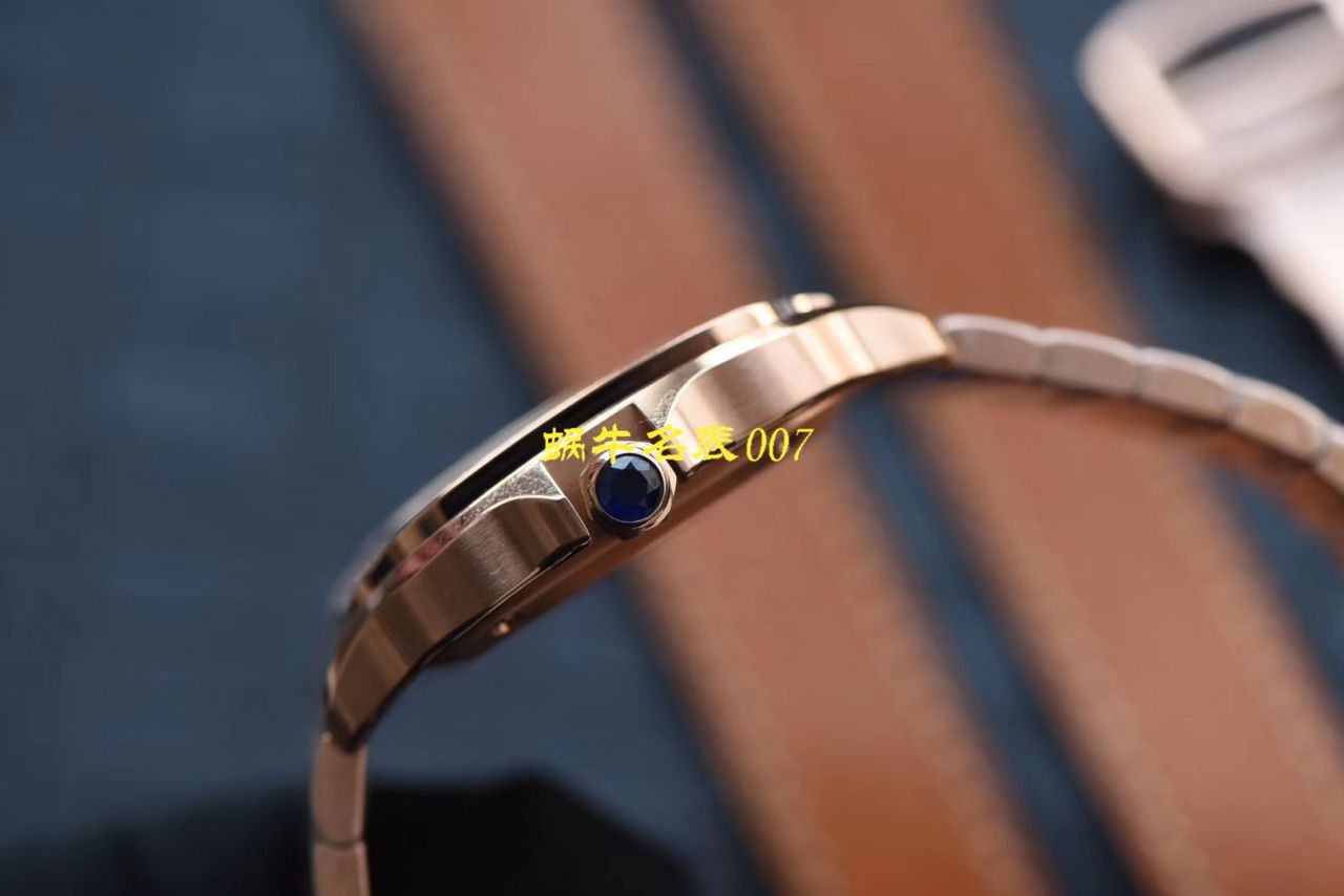 【V6厂CARTIER复刻表高仿女装】卡地亚山度士 SANTOS系列WJSA0007腕表 / K238