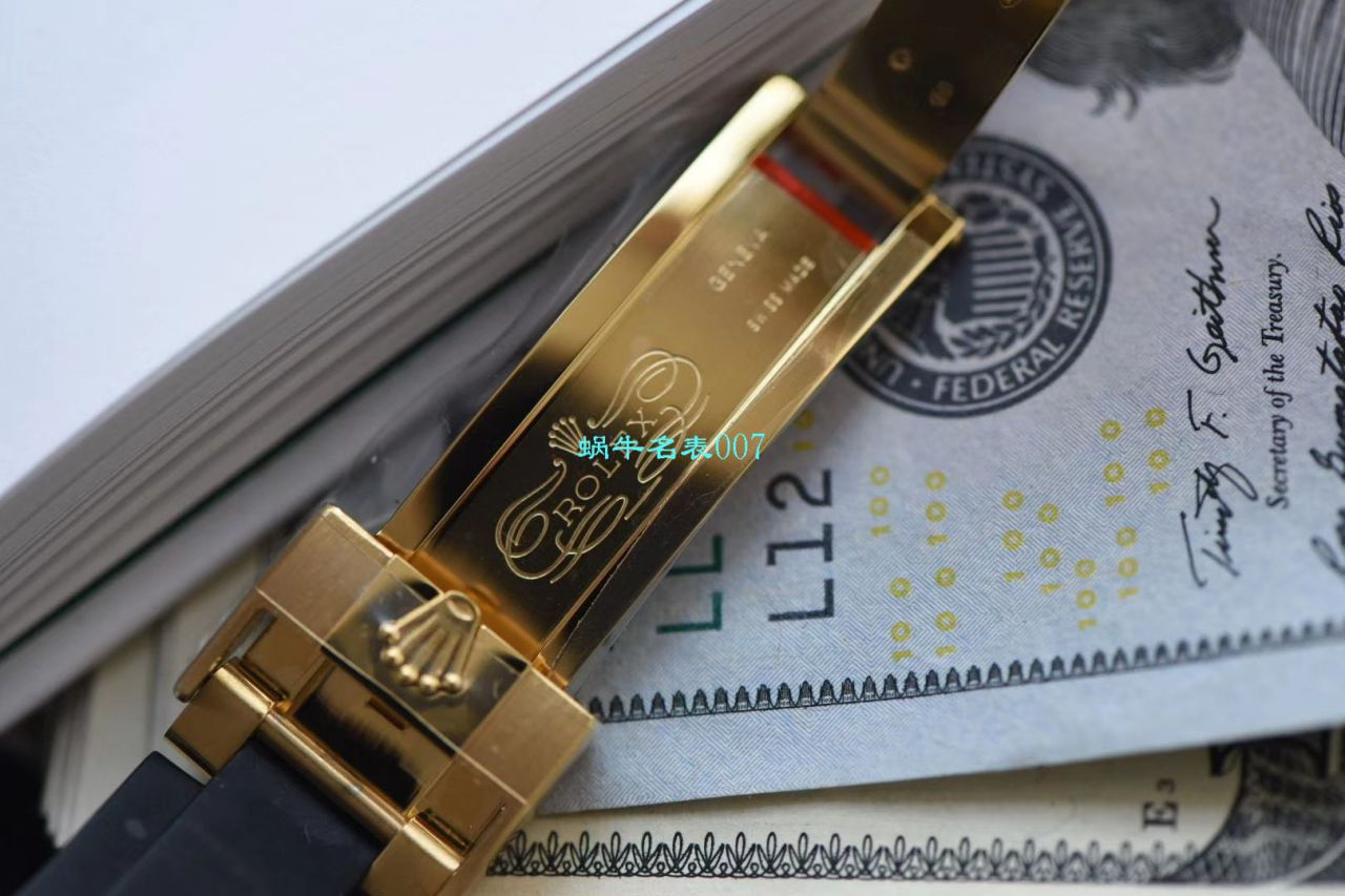 【N厂最新复刻表余文乐同款黄金熊猫迪超级4130】劳力士宇宙计型迪通拿高仿M116518ln-0048腕表 / R271