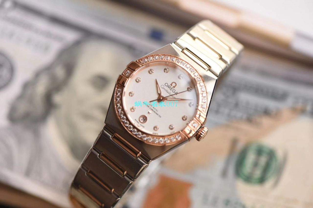 【3S厂顶级复刻高仿手表】欧米茄星座系列131.25.29.20.52.002女士表 / M657