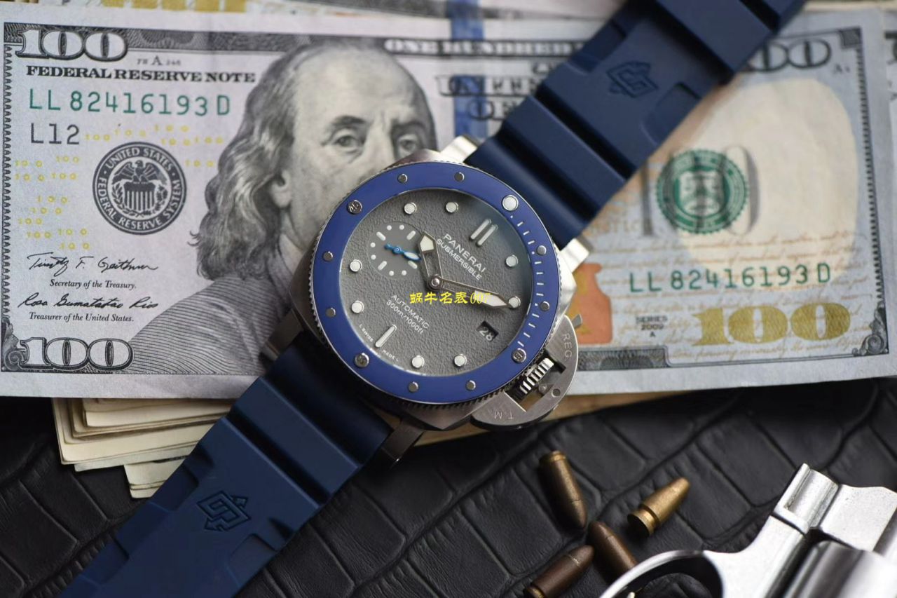 VS厂顶级复刻表 SIHH2019蓝主角高仿PAM959沛纳海SUBMERSIBLE 潜行系列PAM00959腕表 / VSPAM959