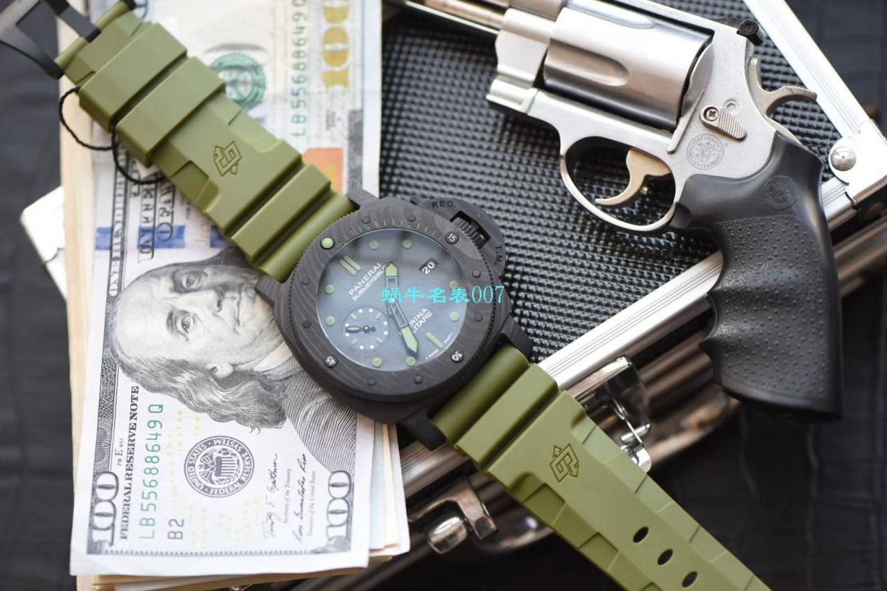 【VS厂新品军绿面英雄情结复刻手表】沛纳海高仿SUBMERSIBLE 潜行系列PAM00961腕表 / VSPAM961