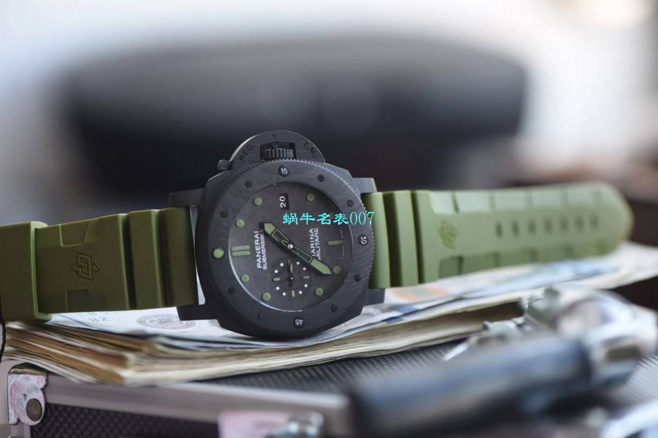 【VS厂新品军绿面英雄情结复刻手表】沛纳海高仿SUBMERSIBLE 潜行系列PAM00961腕表 / VSPAM961