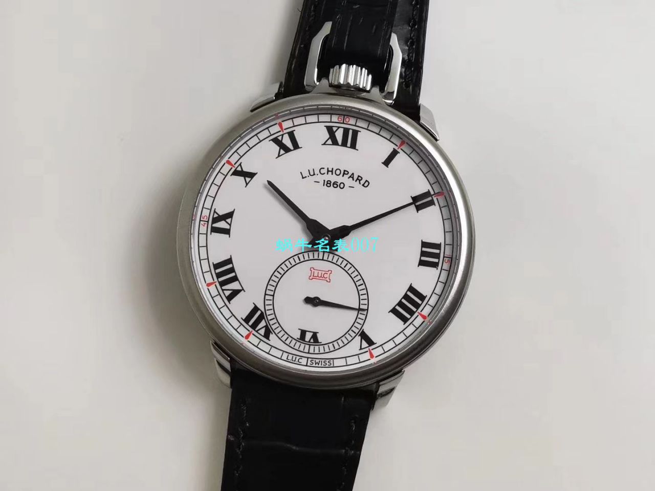【LUC厂Chopard复刻高仿手表】萧邦L.U.C系列L.U.C THE TRIBUTE系161923-1001腕表‎与‎怀表一‎体腕表 / XB052