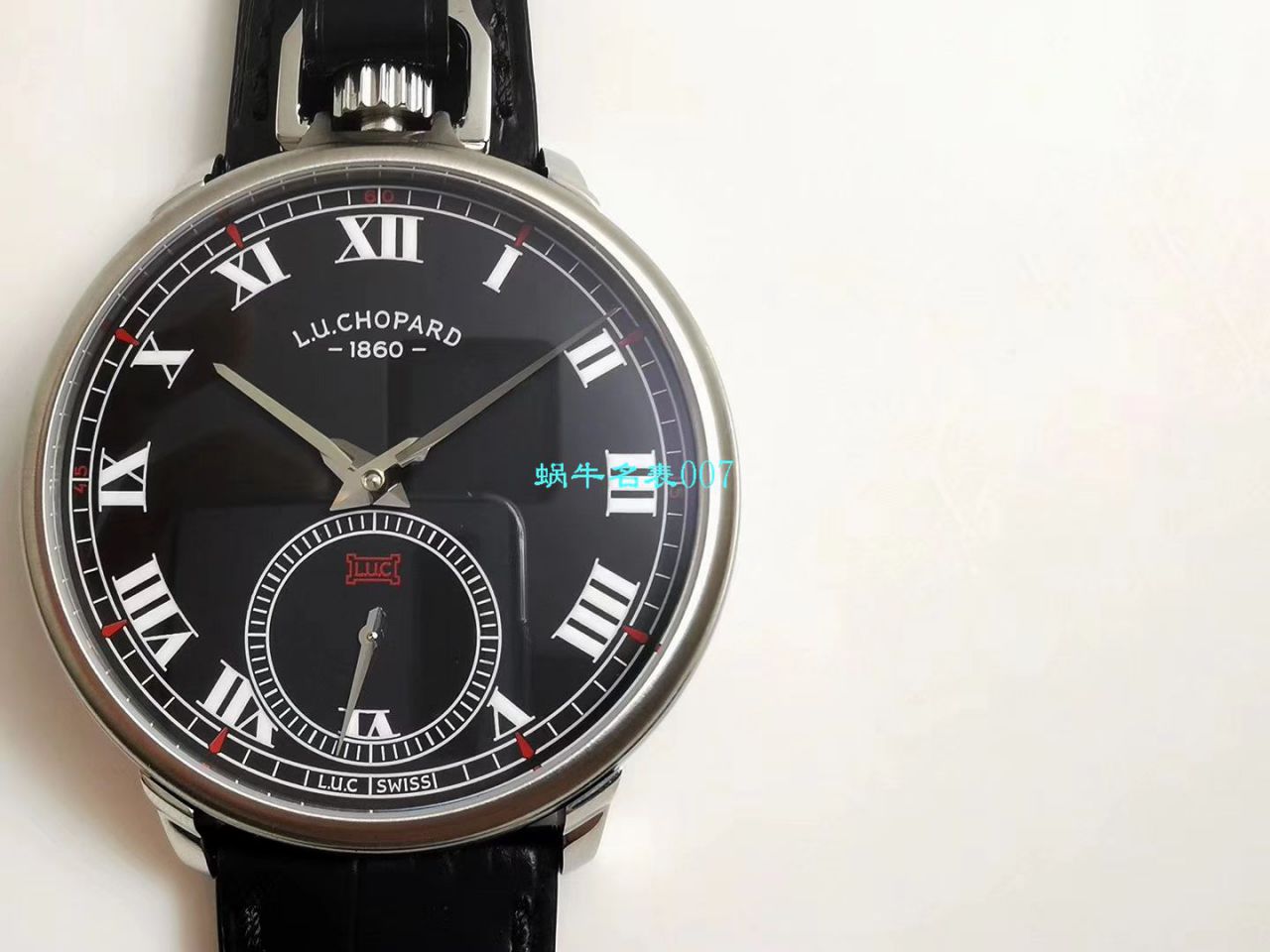 【LUC厂Chopard复刻高仿手表】萧邦L.U.C系列L.U.C THE TRIBUTE系161923-1001腕表‎与‎怀表一‎体腕表 / XB052