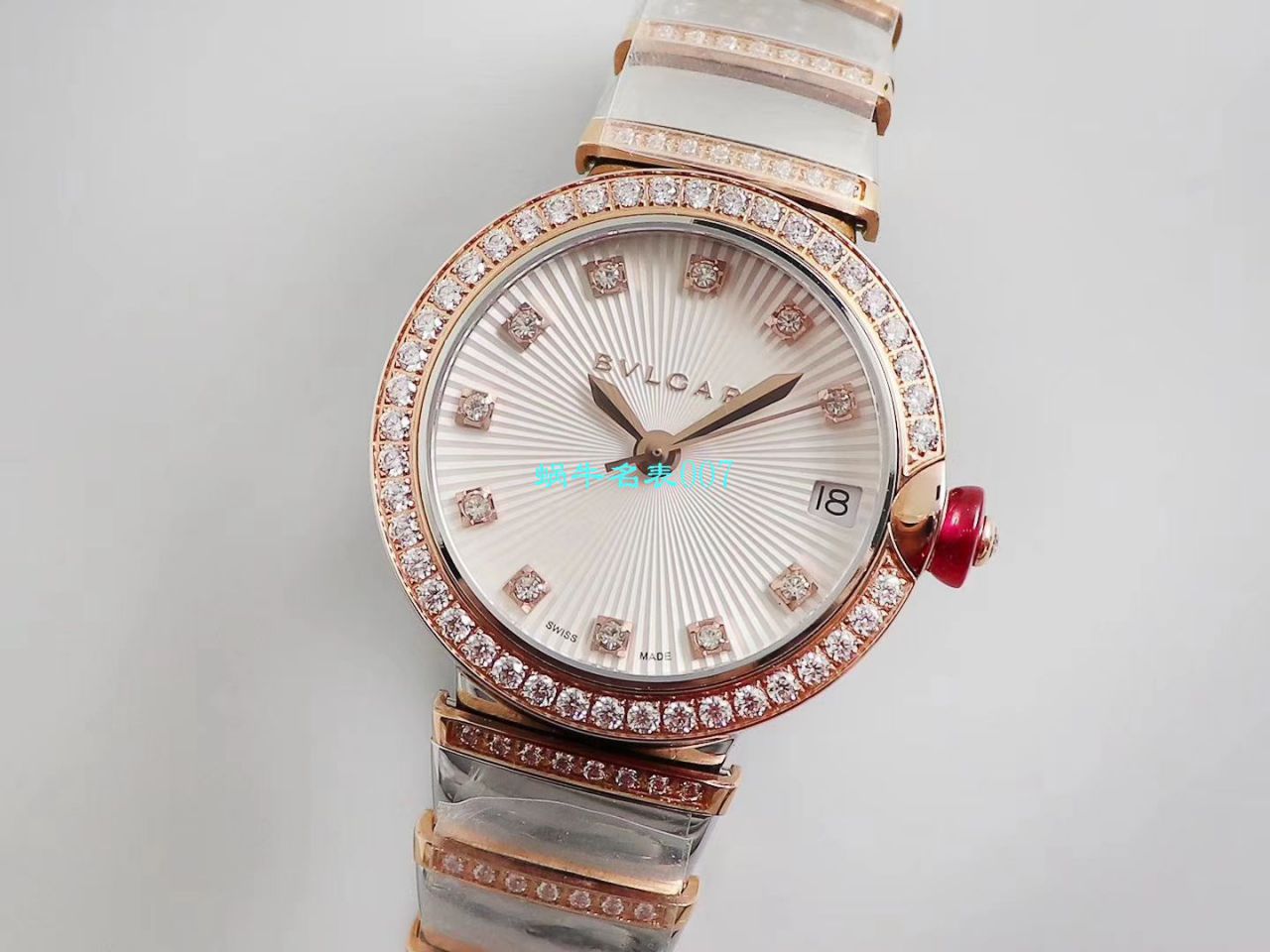 【BV厂复刻高仿女士手表】宝格丽LVCEA系列102192 LU33BSPGSPGD腕表 / BG031