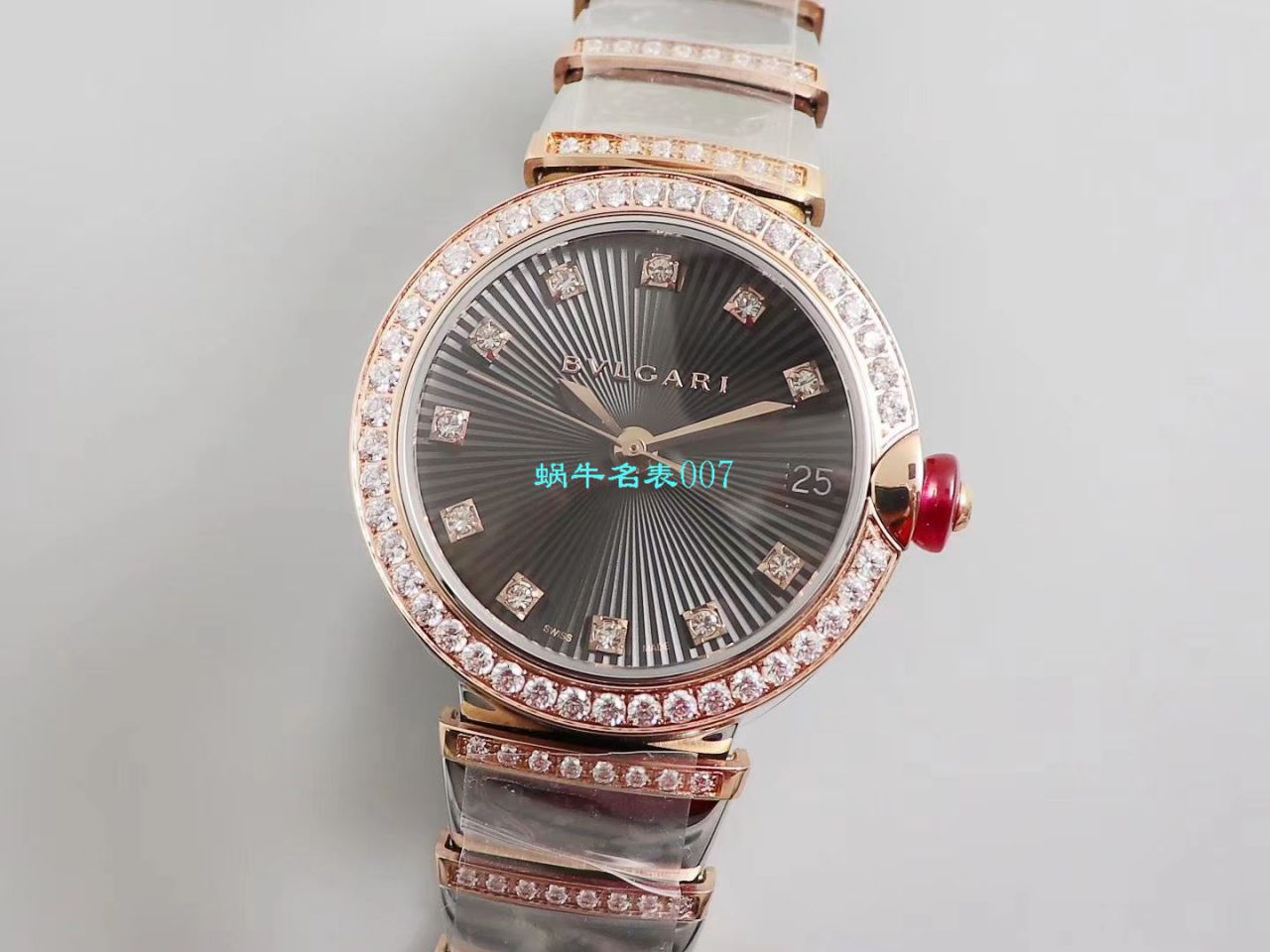 【BV厂复刻高仿女士手表】宝格丽LVCEA系列102192 LU33BSPGSPGD腕表 / BG031