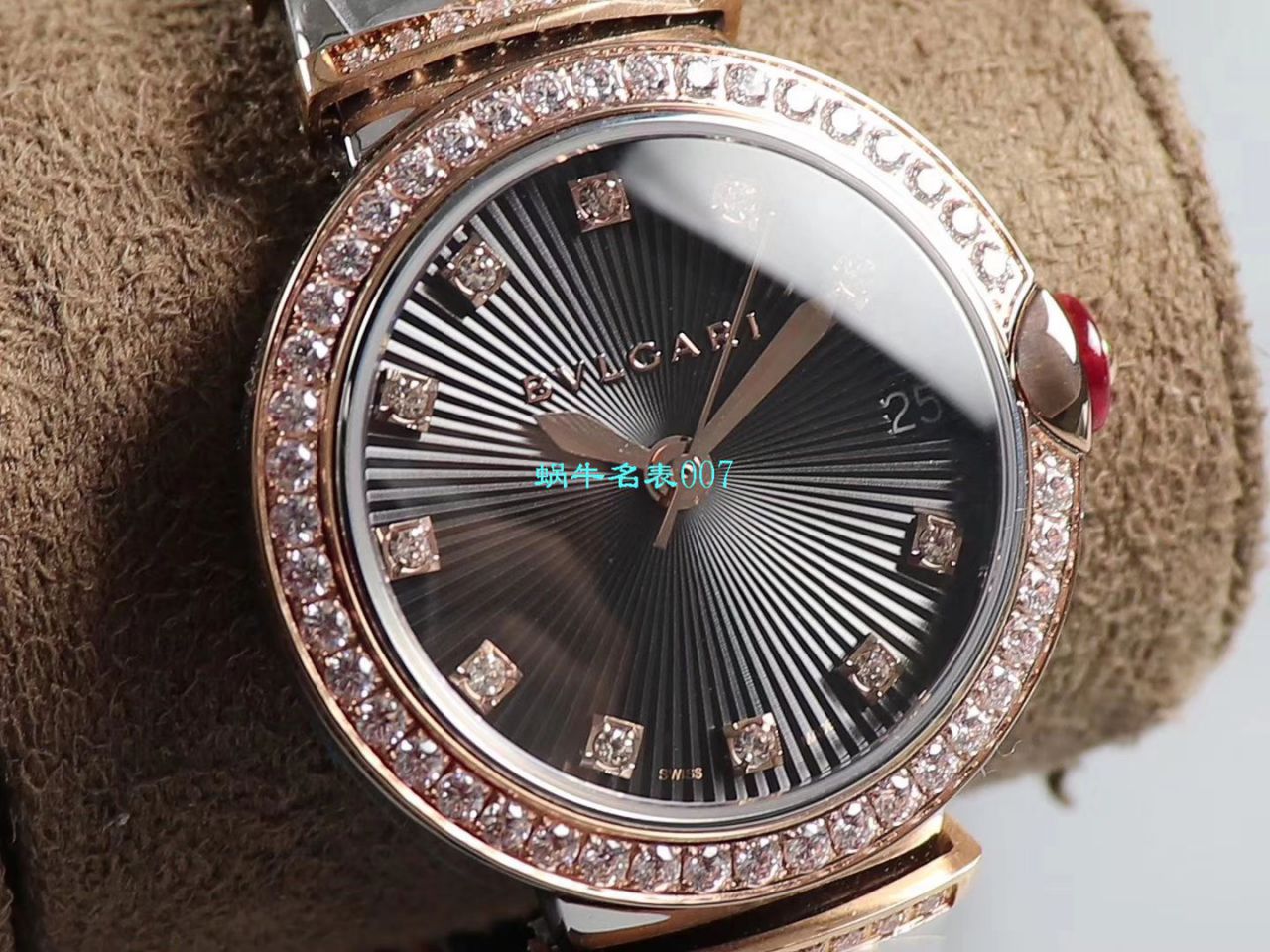【BV厂复刻高仿女士手表】宝格丽LVCEA系列102192 LU33BSPGSPGD腕表 / BG031