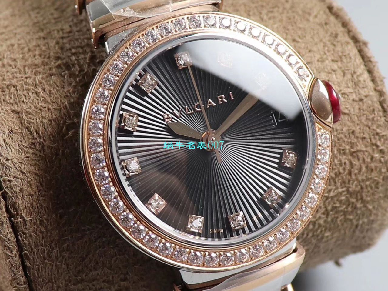 【BV厂复刻高仿女士手表】宝格丽LVCEA系列102192 LU33BSPGSPGD腕表 / BG031