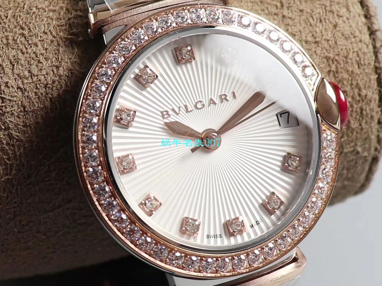 【BV厂复刻高仿女士手表】宝格丽LVCEA系列102192 LU33BSPGSPGD腕表 / BG031