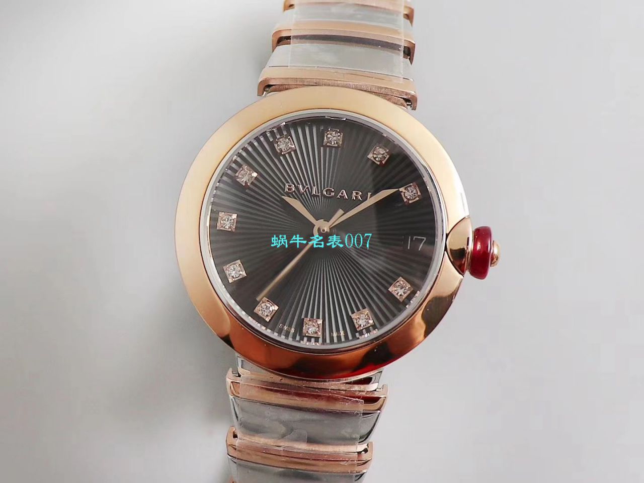 【BV厂复刻高仿女士手表】宝格丽LVCEA系列102192 LU33BSPGSPGD腕表 / BG031
