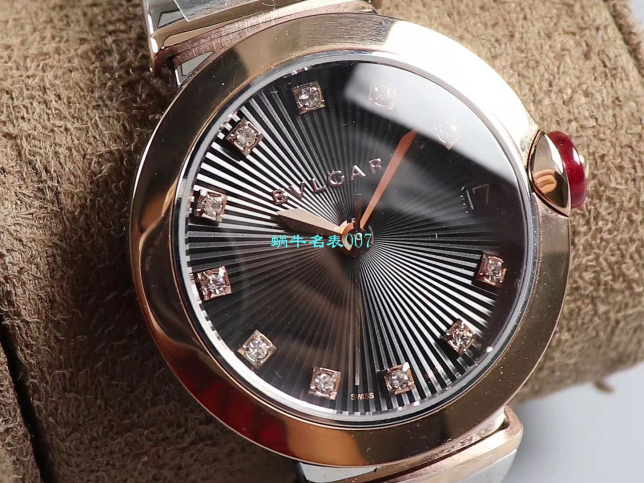 【BV厂复刻高仿女士手表】宝格丽LVCEA系列102192 LU33BSPGSPGD腕表 / BG031