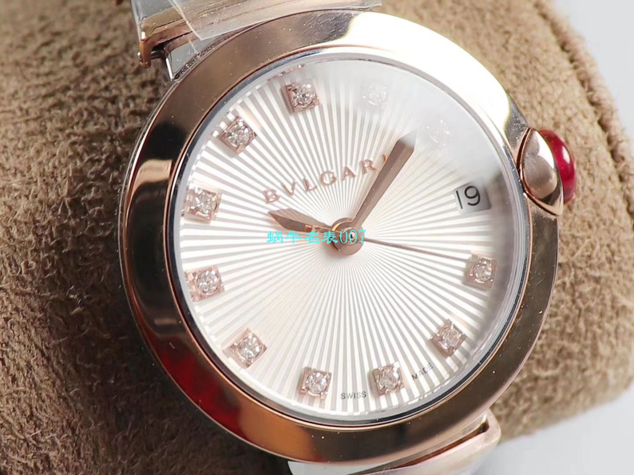 【BV厂复刻高仿女士手表】宝格丽LVCEA系列102192 LU33BSPGSPGD腕表 / BG031
