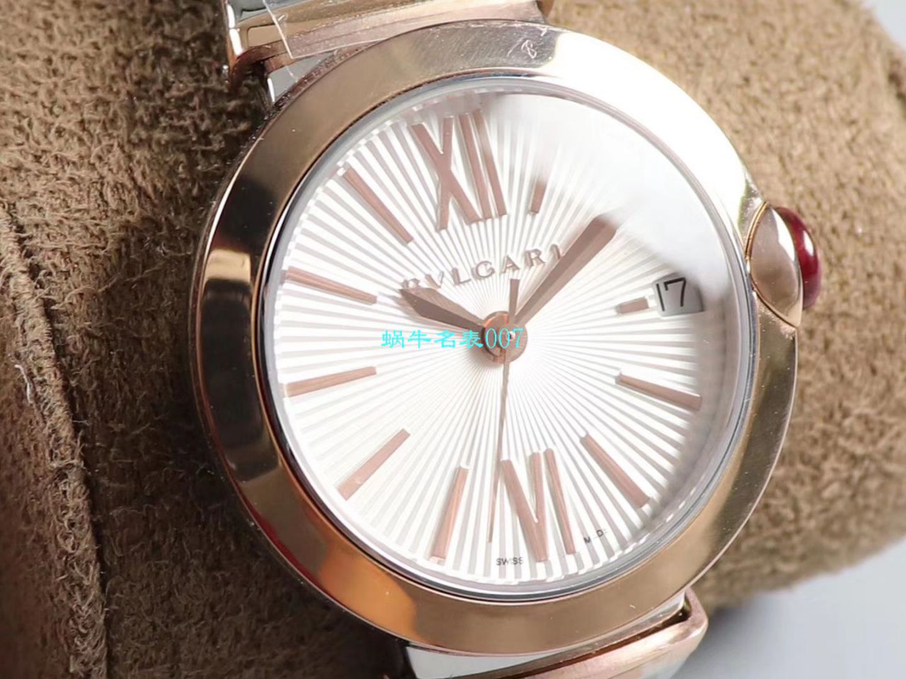 【BV厂复刻高仿女士手表】宝格丽LVCEA系列102192 LU33BSPGSPGD腕表 / BG031