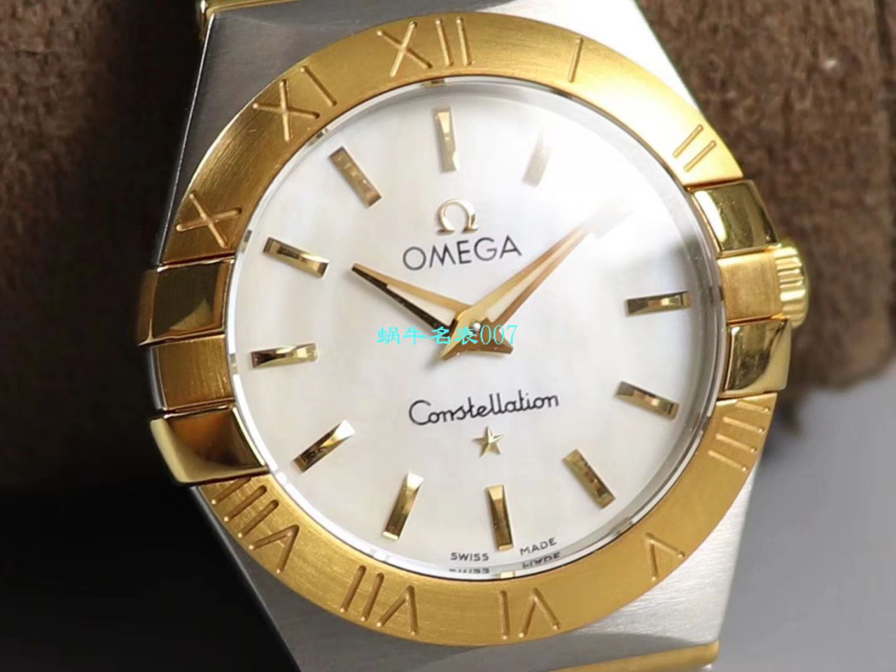 【8848厂官网复刻表】欧米茄女装星座小号24/27mm 超级版本2粒南非真钻镶嵌字面 / M661