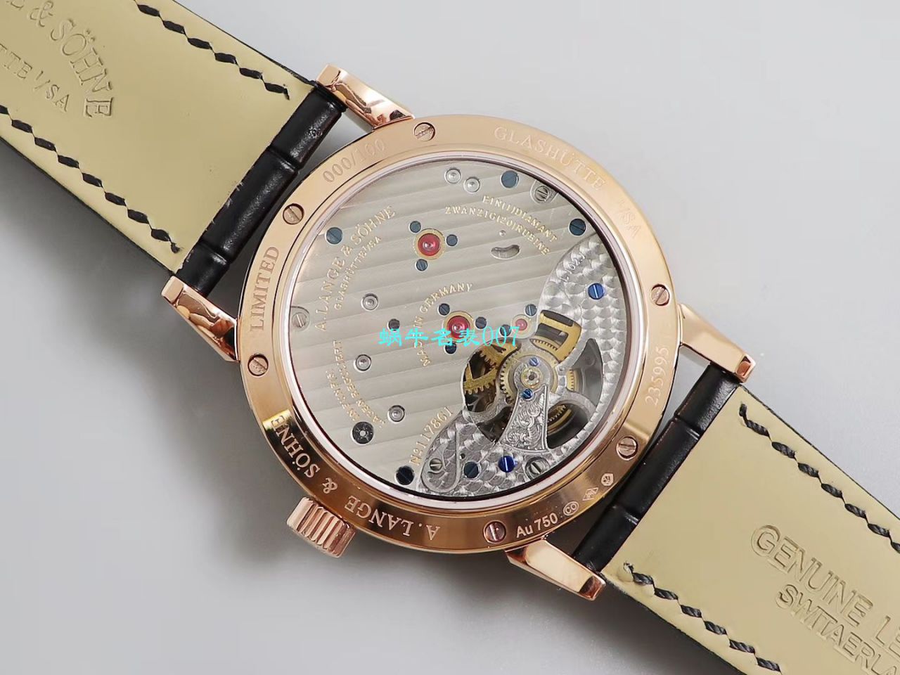 【LH厂官网高精仿手表V2版本陀飞轮】朗格1815 TOURBILLON系列 730.032腕表 / LS018