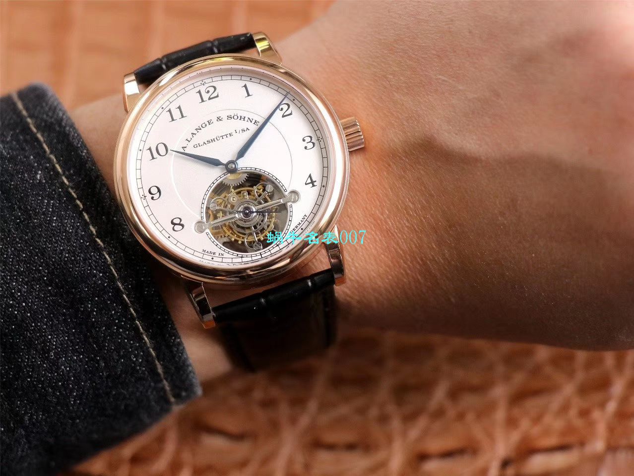 【LH厂官网高精仿手表V2版本陀飞轮】朗格1815 TOURBILLON系列 730.032腕表 / LS018