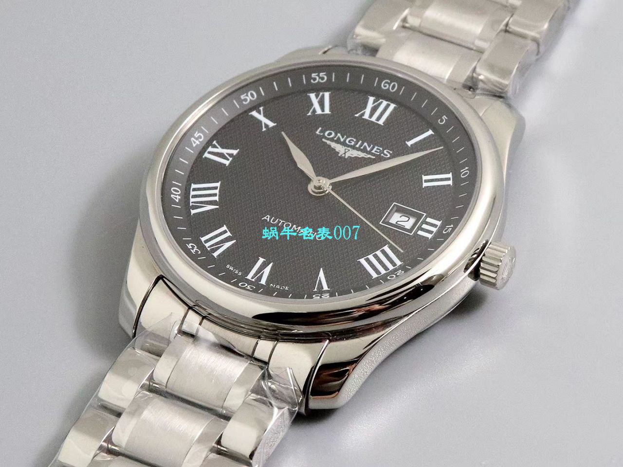 【V9厂超A高仿手表Longines】浪琴名匠单历系列L2.793.4.51.6腕表 