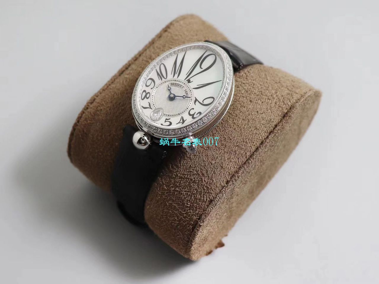 【视频评测ZF厂Breguet复刻高仿表】宝玑那不勒斯皇后系列8918BB/58/964/D00D女腕表 / BZ056