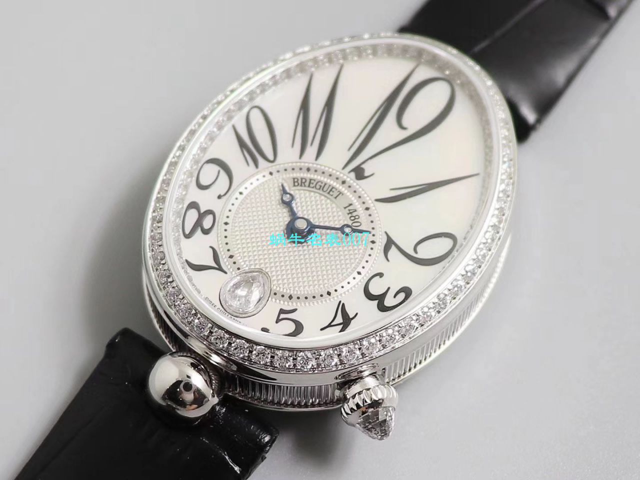 【视频评测ZF厂Breguet复刻高仿表】宝玑那不勒斯皇后系列8918BB/58/964/D00D女腕表 / BZ056