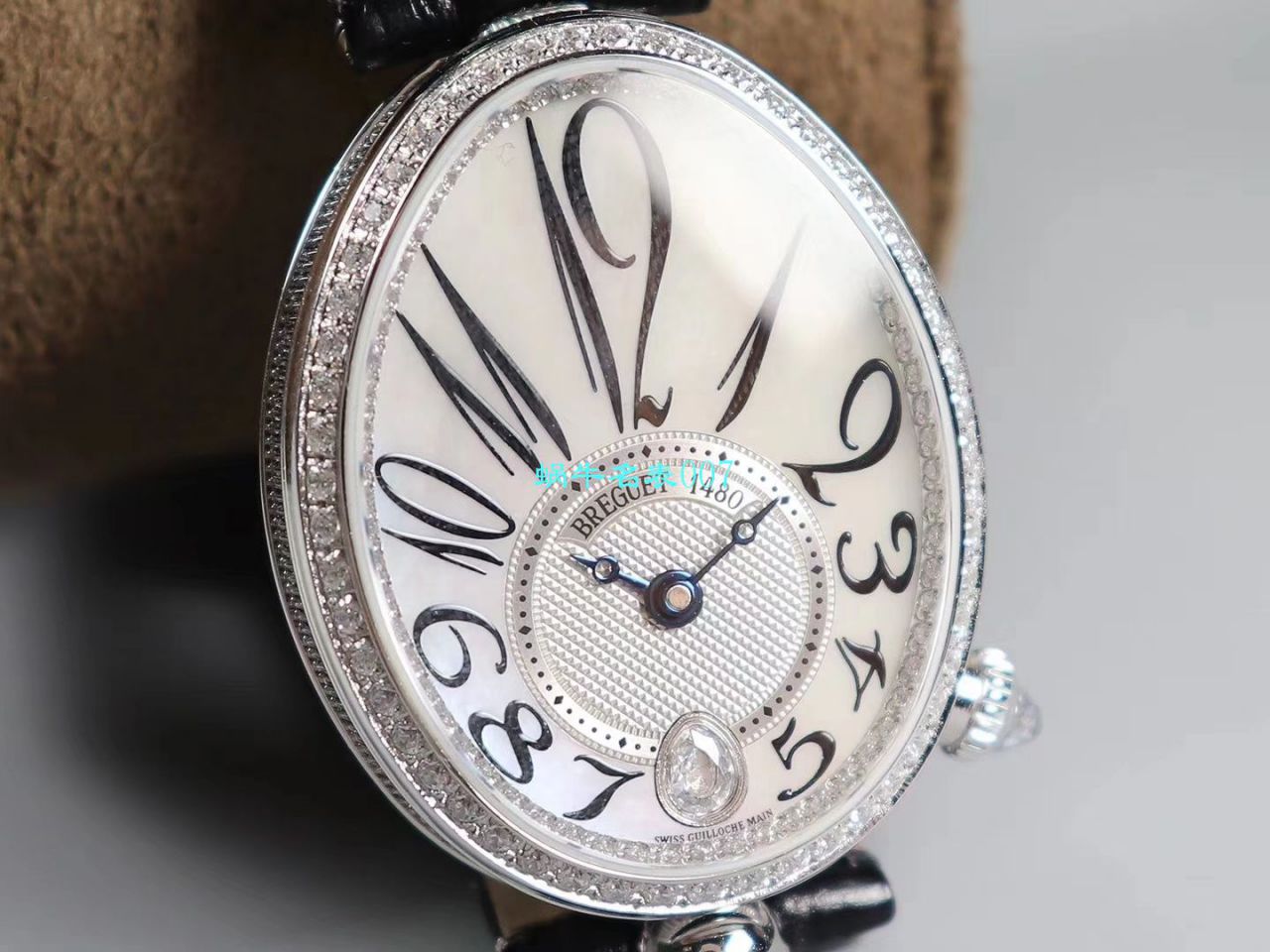 【视频评测ZF厂Breguet复刻高仿表】宝玑那不勒斯皇后系列8918BB/58/964/D00D女腕表 / BZ056