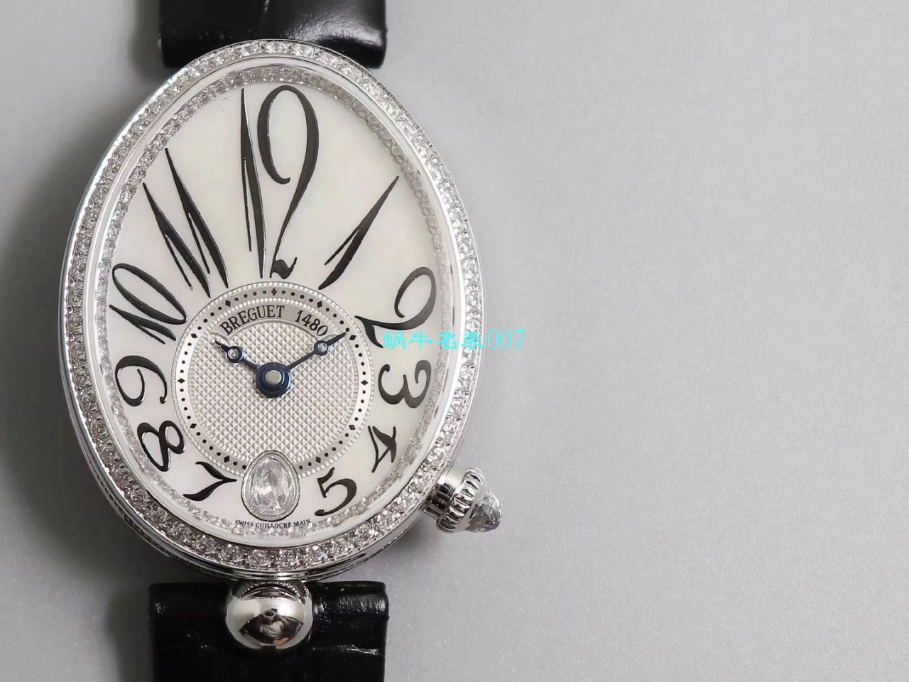【视频评测ZF厂Breguet复刻高仿表】宝玑那不勒斯皇后系列8918BB/58/964/D00D女腕表 / BZ056